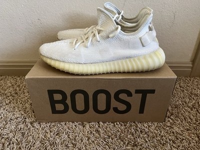 Adidas Yeezy Boost 350 V2 Cream White Triple White Size 10.5 Men s