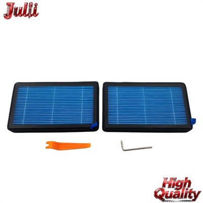 2Pcs HEPA Cabin Air Filter W/ Carbon For 2017-2025 Tesla Model 3 20-25 Model Y