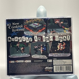 ECW Anarchy Rulz (Sega DreamCast) - Complete CIB - Tested - Auth Replaced Case