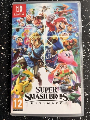 Super Smash Bros. Ultimate - Nintendo Switch (With Case)