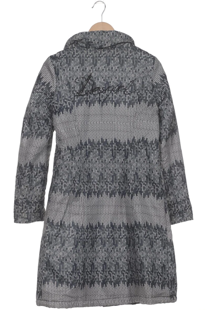 Desigual Mantel Damen Jacke Parka Gr. S Marineblau #cgktupv