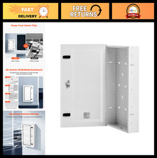 28" Media Enclosure Cabinet with Vented Door, Cable Management, Structured Wirin