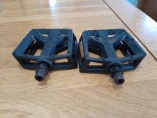 Specialized Mountain Bike Flat Platform Pedals Black Plastic