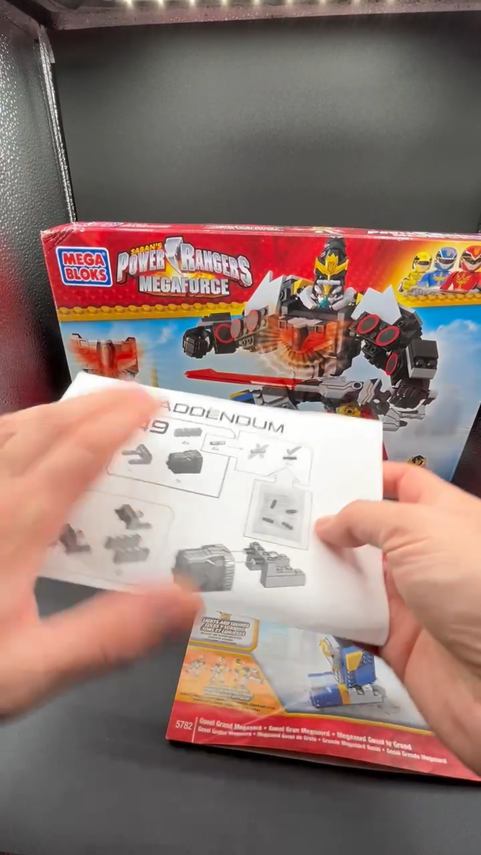 Mega Bloks Power Rangers Mega Force Gosei Grand Megazord 5782 