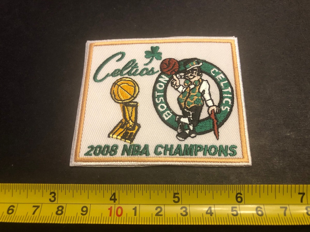 5) - 2008 Boston Celtics NBA Finals Champions Embroidered 3.25
