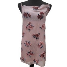American Eagle Womens Small Slip Dress Velvet Burnout Floral Fairycore Romantic