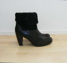 tolle Leone High-Heel Stiefeletten Gr. 42 aus echtem Leder