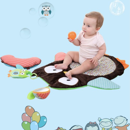 Eulenkriechmatte Kleinkind Klettermatte Für Kinder Krabbelmatte Babys - Bild 6 von 12