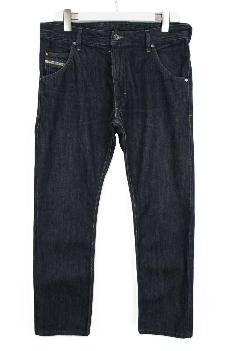 DIESEL Krooley Regular Slim-Carrot 1RS4B Jeans Men's W30 L30 Dark