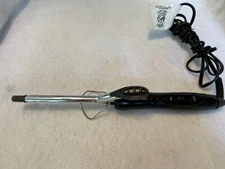 Plugged In HeatMaster Chrome Curling Iron 3/8" TPC1810