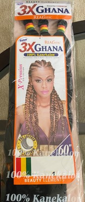 Xpression Collection Realistic 3x Ghana Braiding Hair Ebay