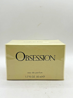 OBSESSION BY CALVIN KLEIN 50ML EDP VINTAGE SPLASH (NEW WITH BOX & SEALED)