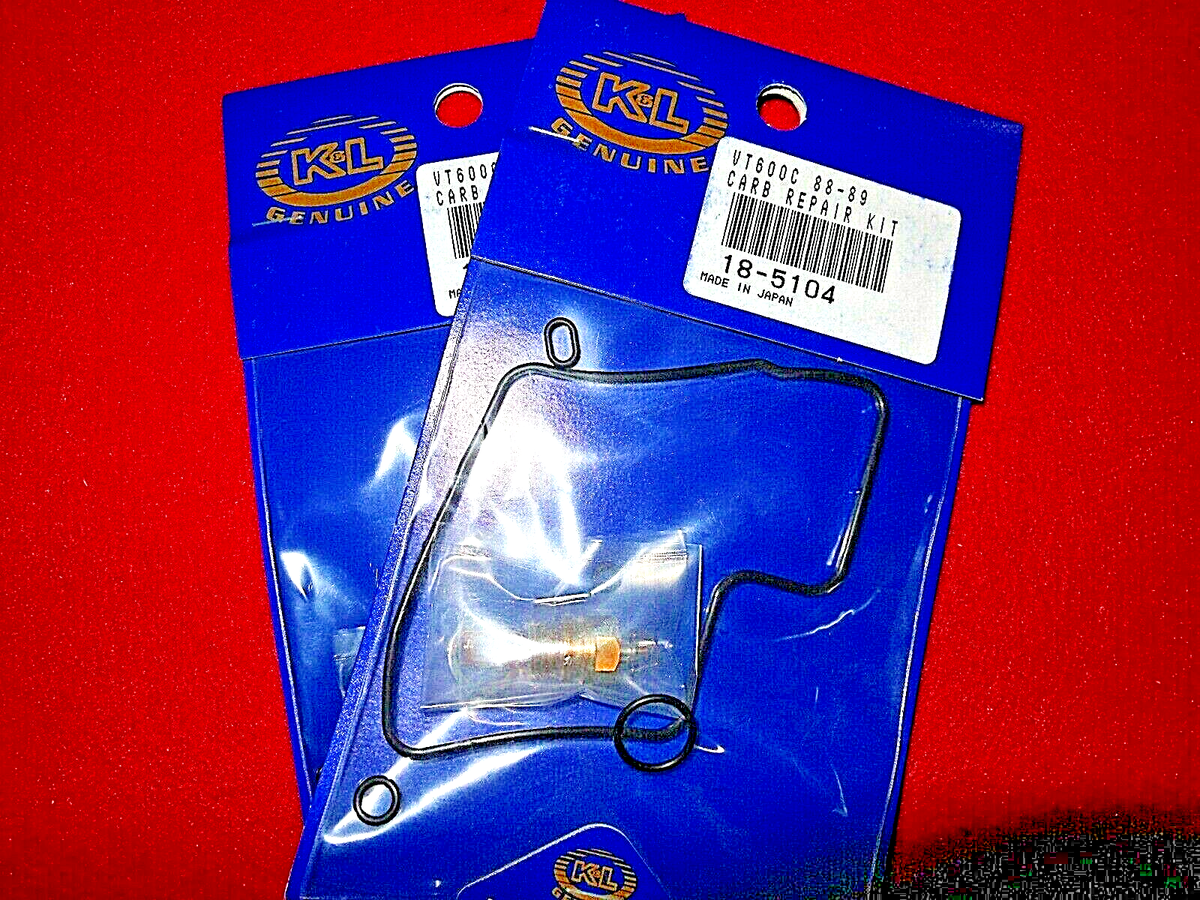 2 Carb carburetor rebuild kits Honda 88-98 VT600 Shadow VLX kit