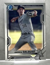 2021 Bowman Chrome Prospects #BCP-64 Andrew Dalquist    Chicago White Sox
