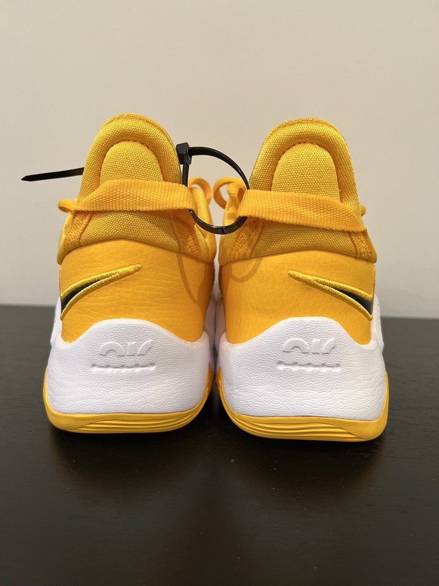 Nike PG 5 TB Yellow White Basketball Shoes DM5045-702 Men\'s Nike PG 5 TB  main image 4