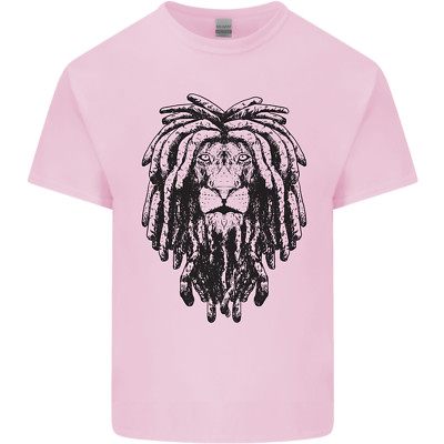 A Rasta Lion With Dreadlocks Jamaican Reggae Kinder T-Shirt Kinder