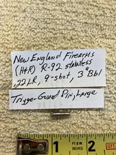 NEF H&R R92 Stainless, 9 shot, 22LR revolver: Trigger guard pin, Large.