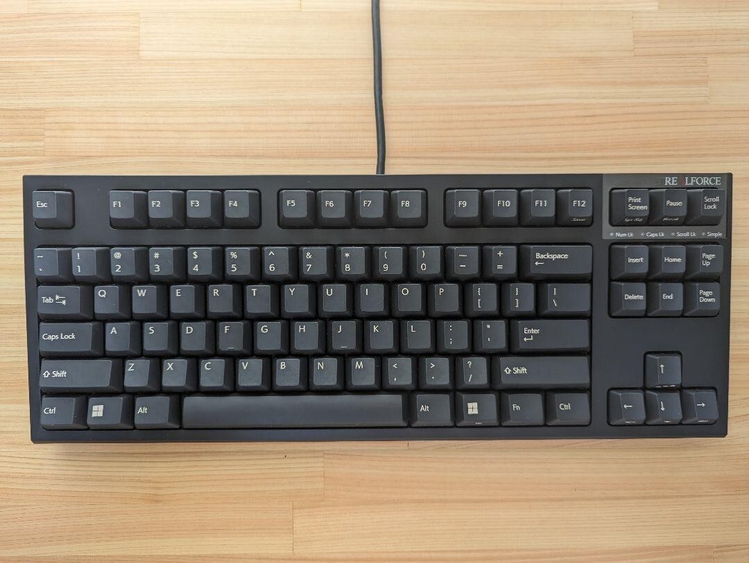 Realforce R3SD13 REALFORCE R3SD13 有線キーボード テンキーレス 30g