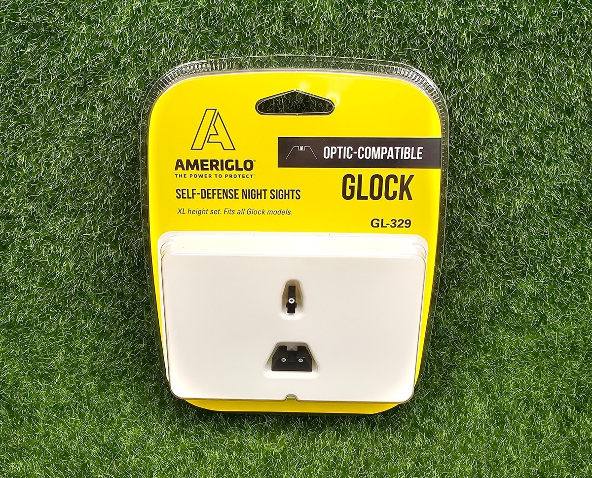 AmeriGlo Optic Compatible Sight Set for Glock XL Tall Suppressor
