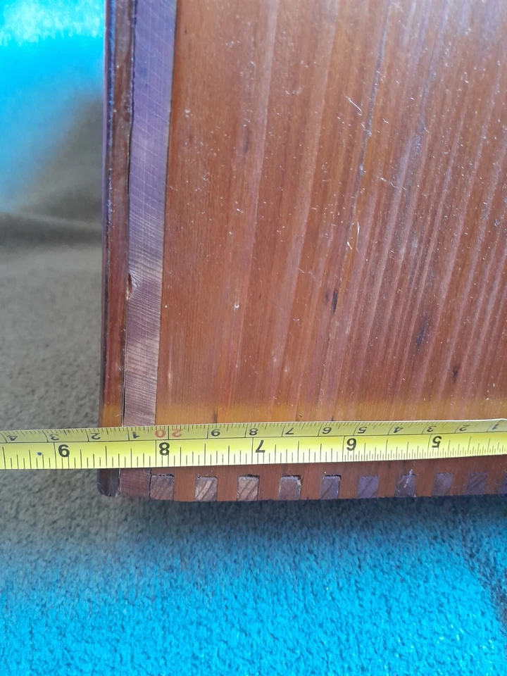 Антикварный деревянный шкаф для красителей Putnam Dyes Monroe Drug Co. - Изображение 4 из 4