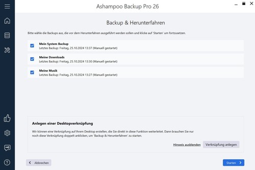 Ashampoo Backup Pro 26 Vollversion Dauerlizenz Deutsch / ML Datensicherung NEU - Bild 6 von 7