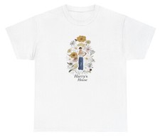 T-shirt Harry Styles Merch casa di Harry fan regalo amante superfan maglietta floreale