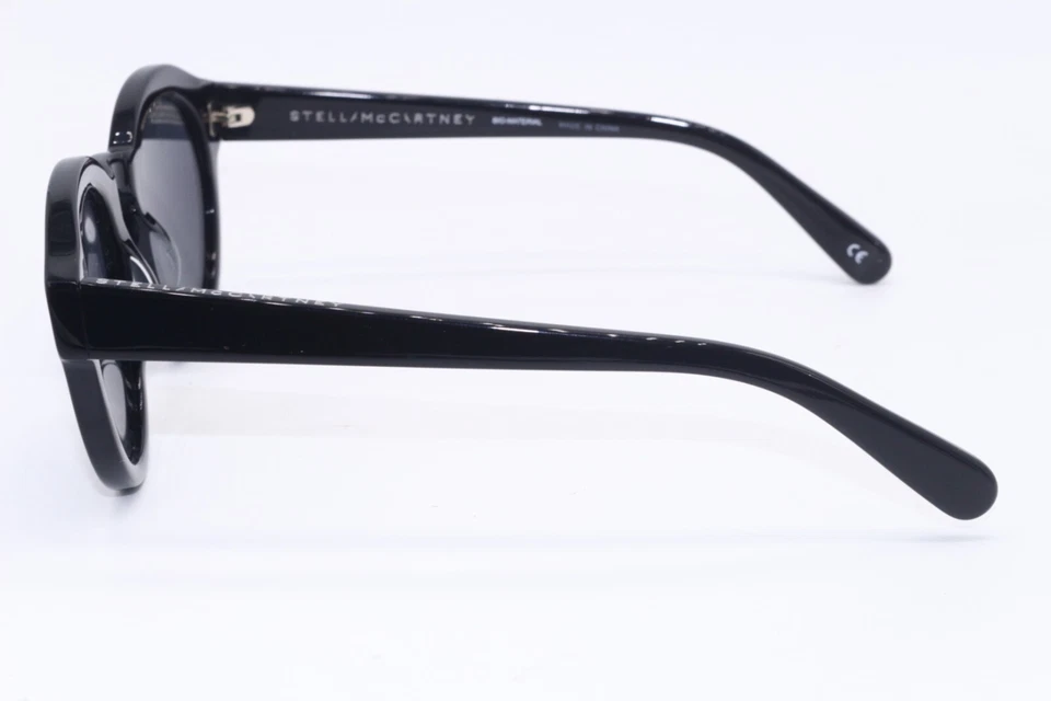 NUEVAS GAFAS DE SOL STELLA MCCARTNEY SC 0038O 001 NEGRAS PLATEADAS MARCOS AUTÉNTICOS 48-21 Foto 3 de 4