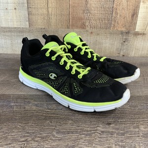 champion black running shoes