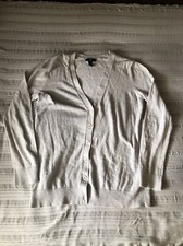 GAP button Down Knit MEDIUM cardigan 100 Cotton