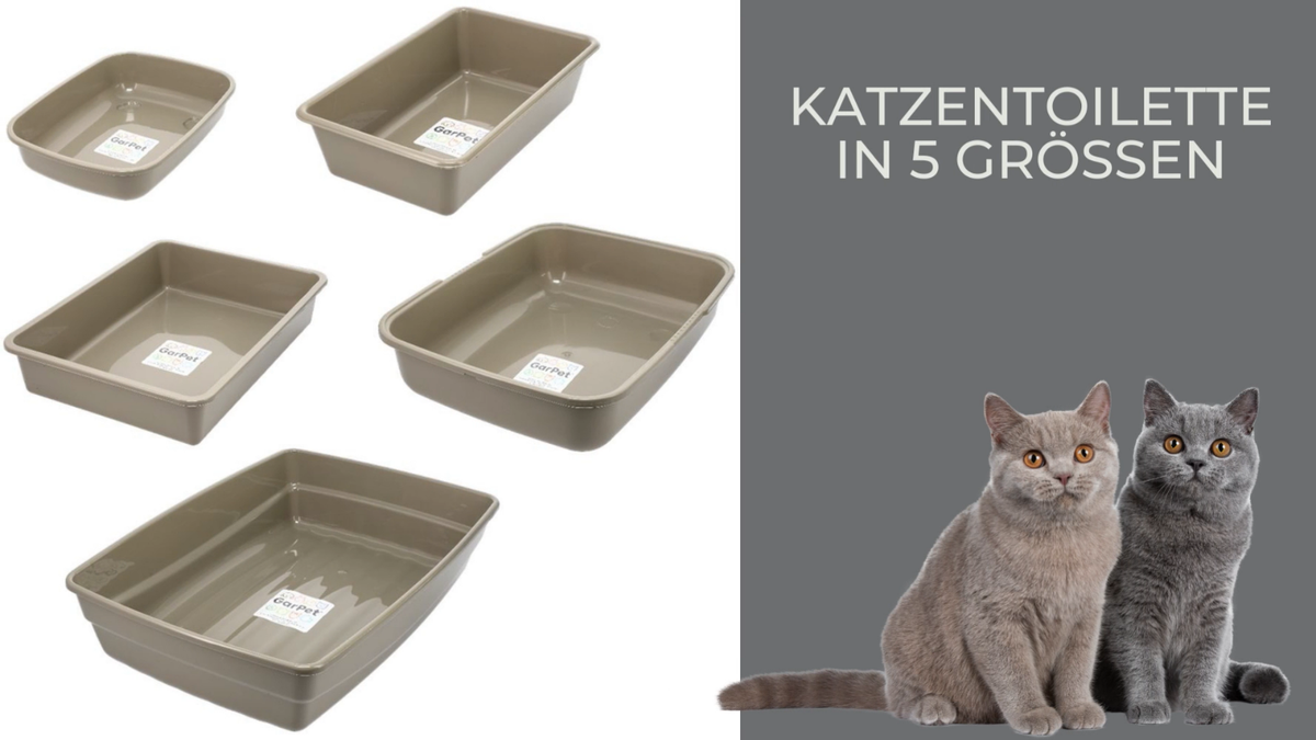 Katzentoilette Katzenklo 5 Gren Katzen WC Schalen Toilette Klo XL XXL |  eBay UK