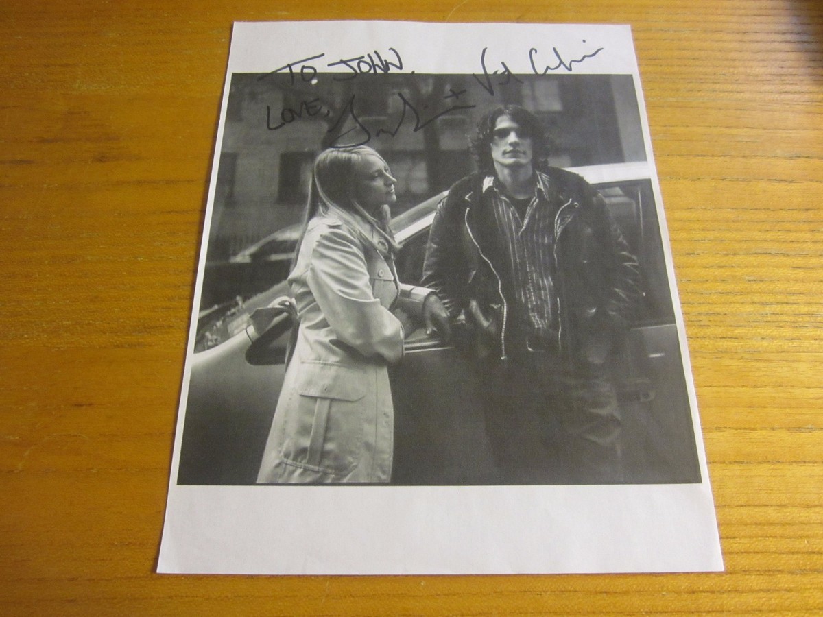 Tabitha Tindale & Vincent Cafiso Autographed/Signed 8.5X11