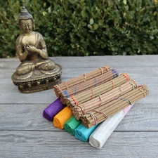 Traditonal Tibetan Herbal Incense Ayurvedic Herbs Handmade Buddhist Prayer Dhoop