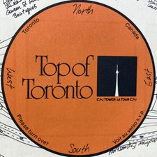 1970s Top Of Toronto Restaurant Drink Wine Cocktail Menu CN Tower Ontario Canada