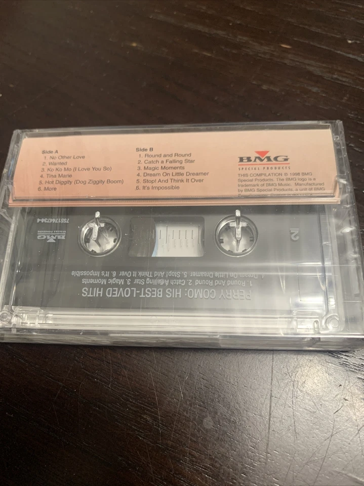 1998 Perry Como His Best Loved Hits Cassette Tape - Image 2 of 4