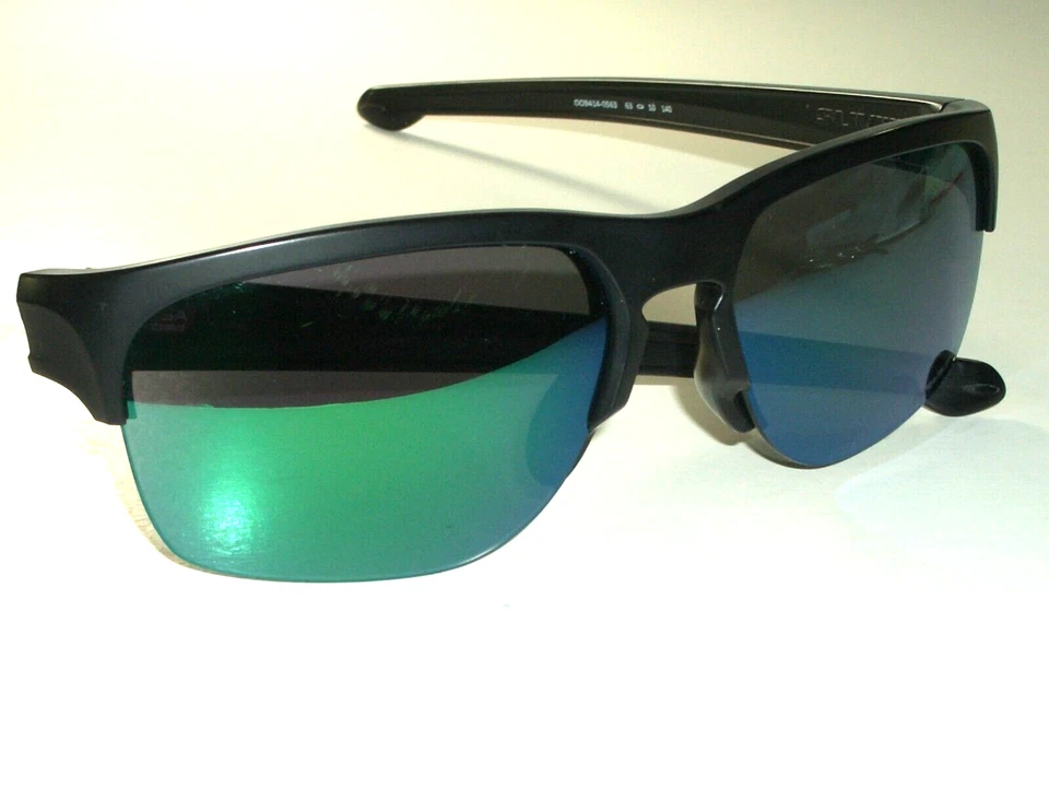 OAKLEY OO9414-0563 63[]10 140 VERDE ESPEJADO ELEGANTE NEGRO GAFAS DE SOL DEPORTIVAS NrMINT Foto 2 de 4
