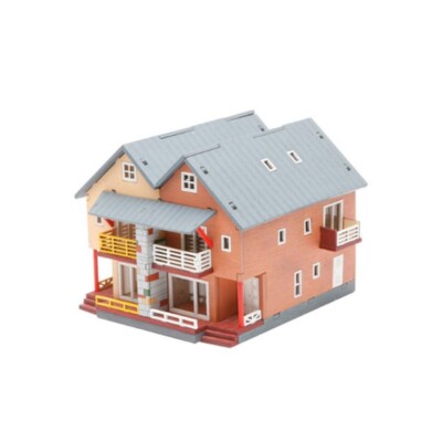 Youngmodeler 3D Holz Modellbausatz DIY Spielzeug Sweet House Selbstmontage Ba...