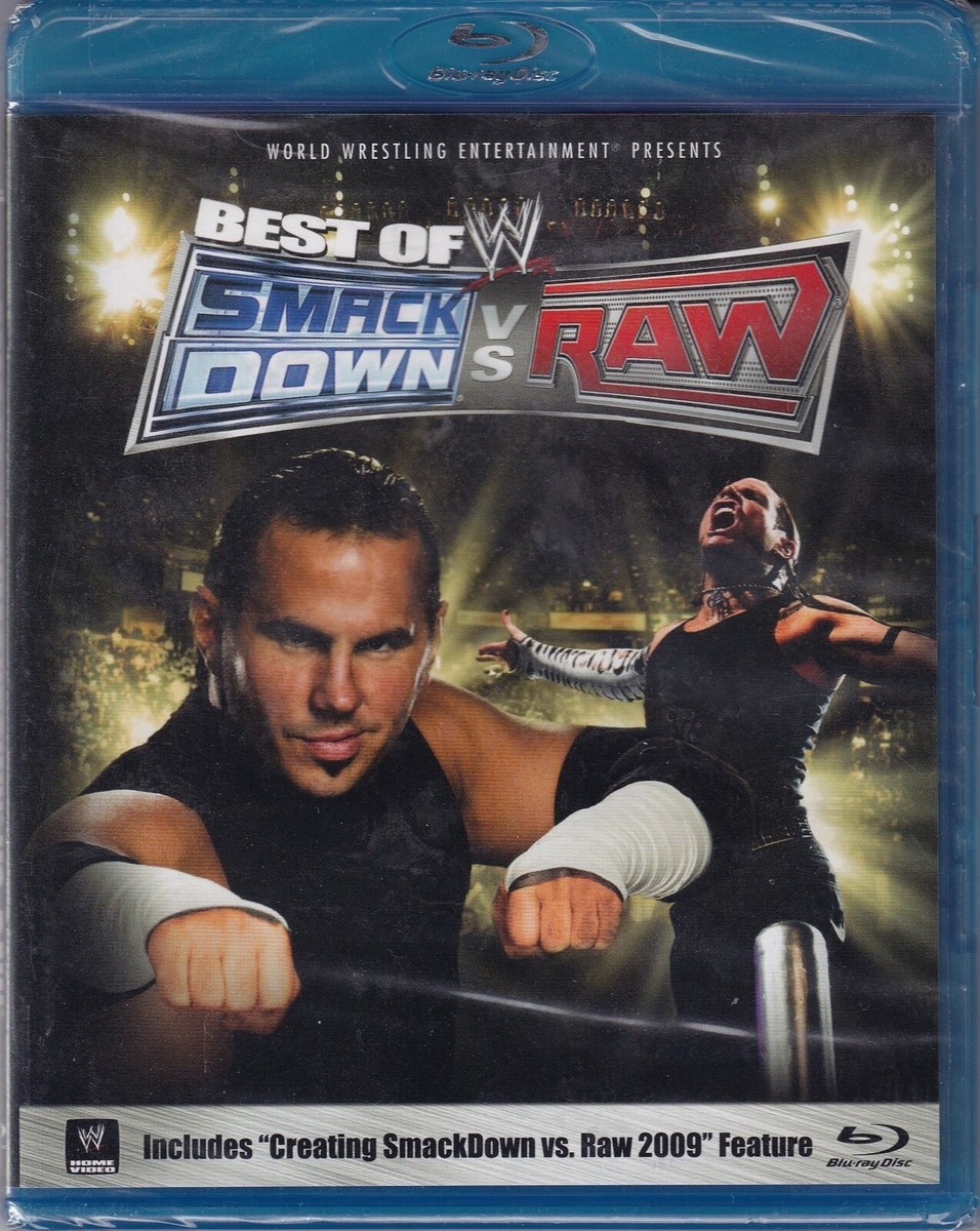 Matt Jeff Hardy Best Of Smackdown RAW DVD Wrestling New Sealed Blu