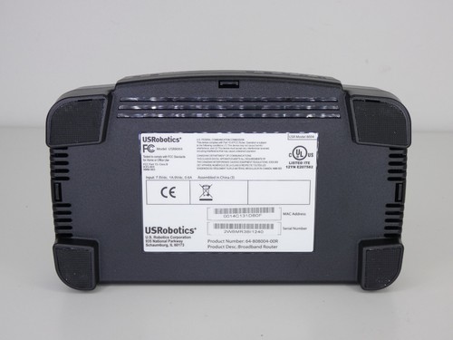 Broadband Router High Speed Internet Sharing US Robotics Model 8004 - Picture 8 of 13