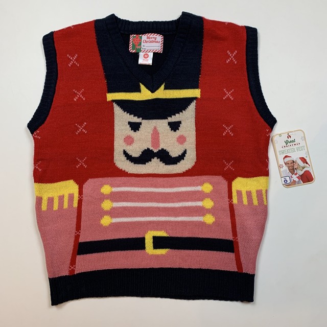 Christmas Sweater Vest Size 