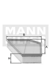 Mann-filter Air Filter C29031 fits Mini Mini F56 John Cooper Works GP - Picture 2 of 2