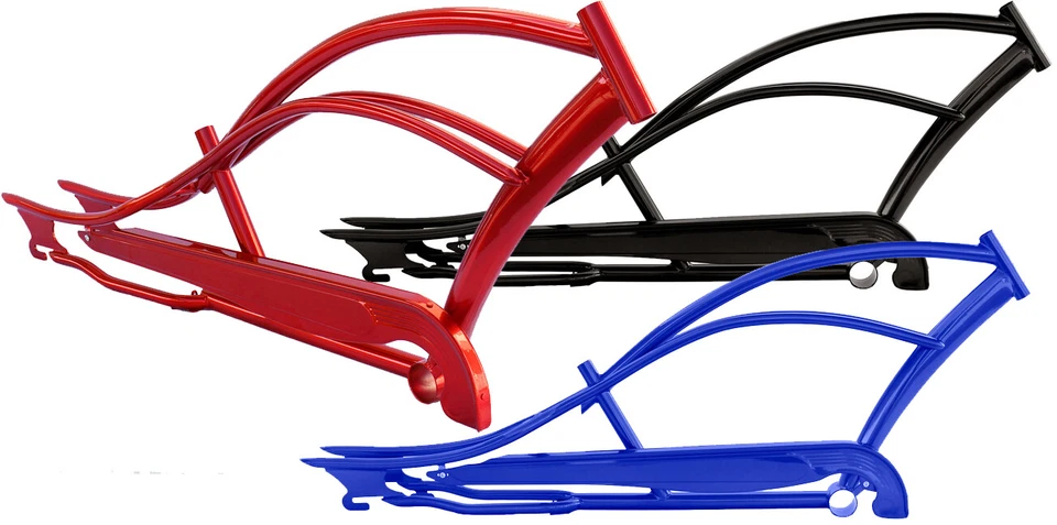 Bicycle Frame 26" inch Mustang Cruiser Bike Frame with Chain Guard Micargi Frame