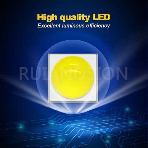 2x 7443 LED 3030 15 Ampoule Indicateur De Voiture T20 Feu De Route 10-30V Blanc - Picture 4 of 9