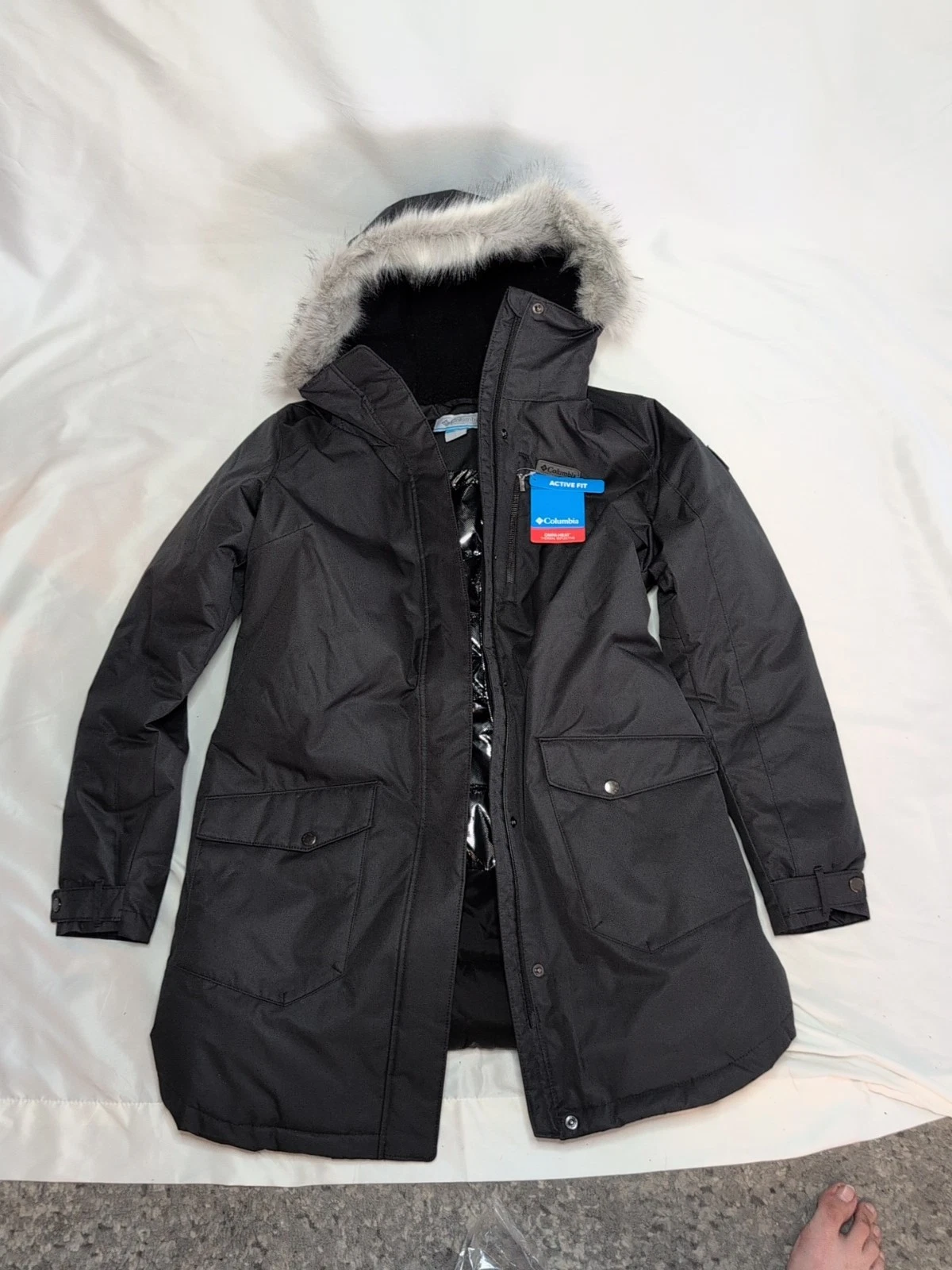 COLUMBIA WOMEN'S SUTTLE MOUNTAIN LONG INSULATED JACKET - WOMENS LARGE - BLACK
Opens in a new window