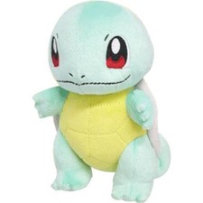 Sanei Pokemon All Star Collection PP19 Squirtle 6" Stuffed Plush Authentic USA