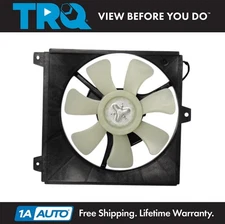 TRQ A/C Condenser Cooling Fan Assembly Fits 1996-2000 Toyota RAV4 TO3113109