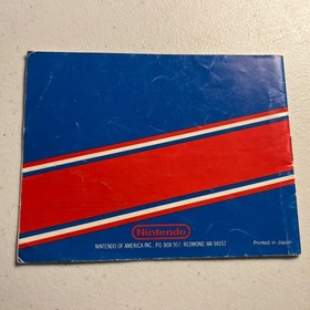 Ice Hockey (Nintendo NES) Booklet / Manual Only