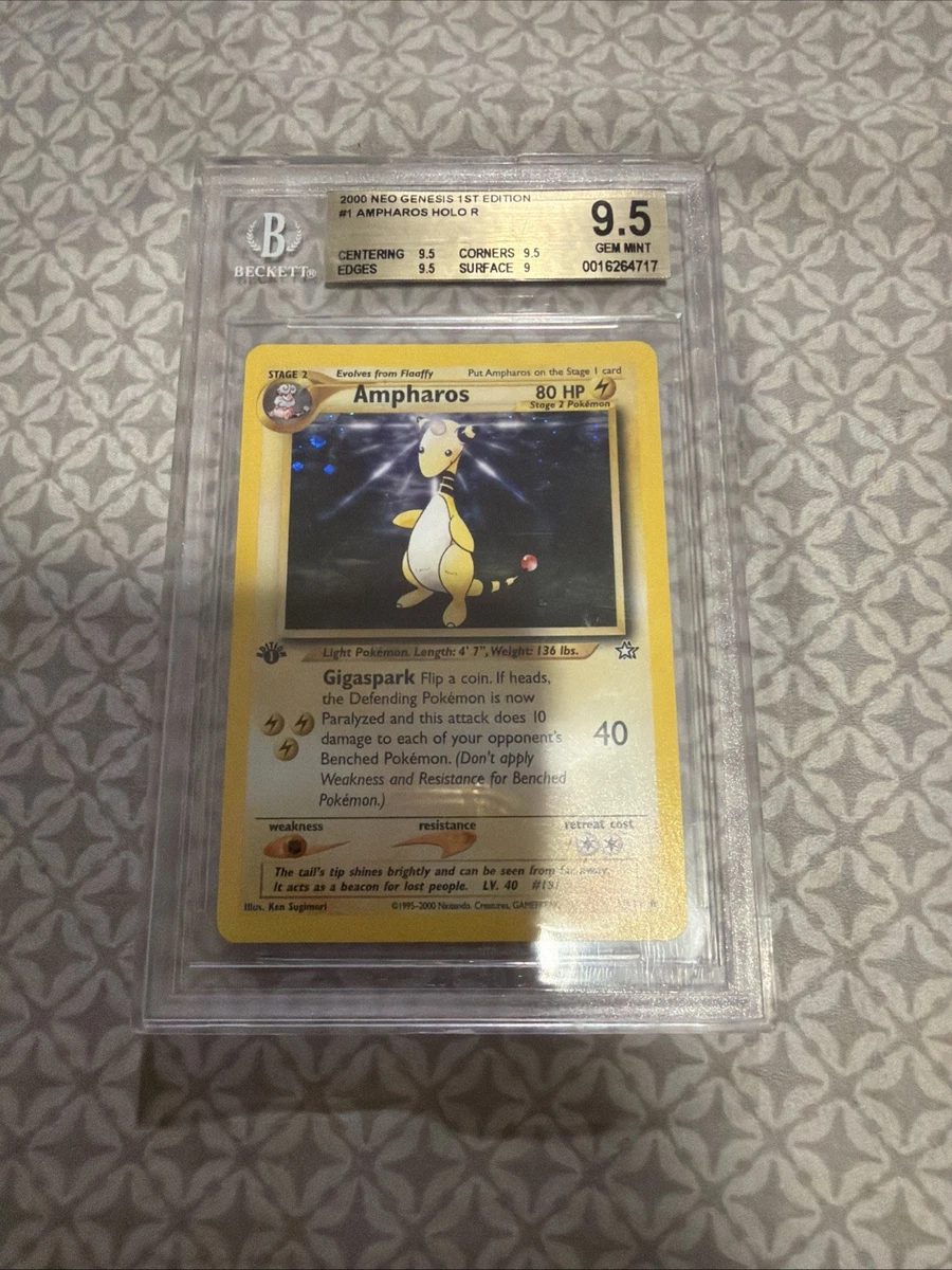 Pokémon TCG Beckett Grading Services (BGS) 9.5 Graded Holo Rare
