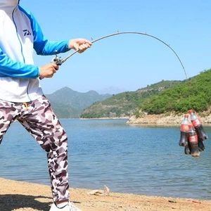 Carbon Fiber Rod Compact Fishing Rod 85-120g Weight Excellent Casting Distance