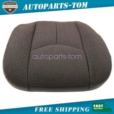 Front Passenger Bottom Seat Cover Cloth Dark Gray 69C For 2003-2007 GMC Sierra