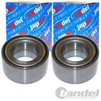 2X Japko RADLAGER-SATZ Vorne Beidseitig Passend FÜR Hyundai I20 Kia Rio | 410512